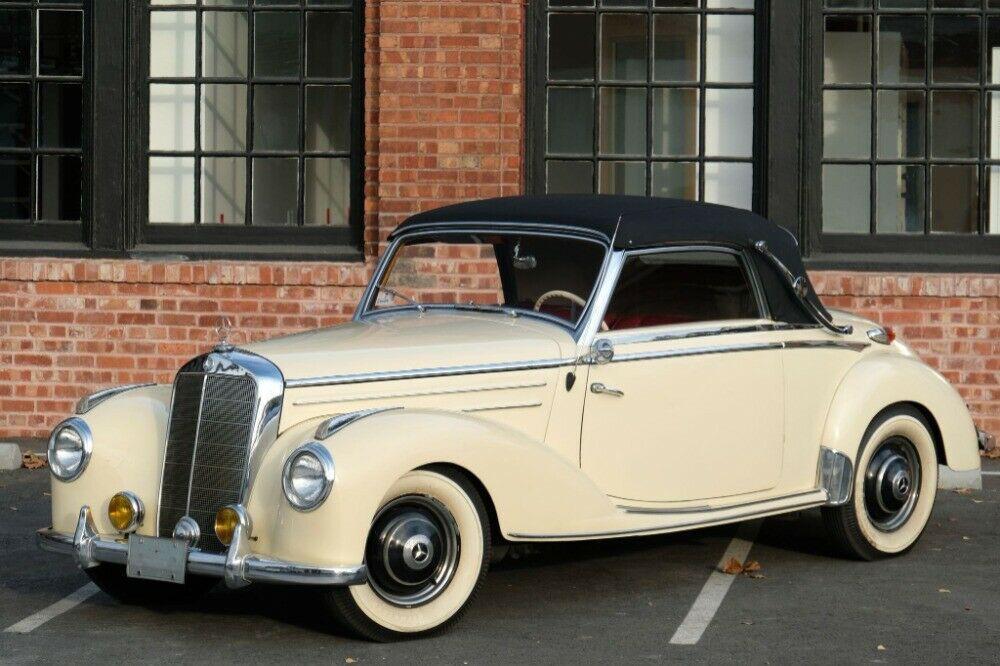 1952 mercedes-benz 200-series 220a cabriolet great driver
