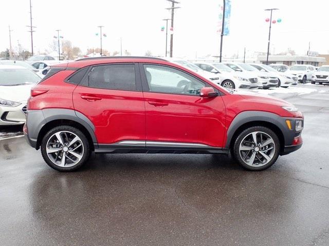2019 hyundai kona limited awd limited 4dr crossover w/lime accent for sale in roy, utah