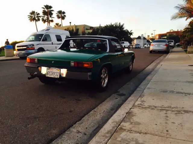 for sale zambezi green 1975 porsche 914 2.0 with appearance group package $35,00