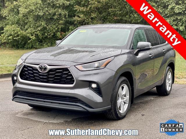 2021 toyota highlander le