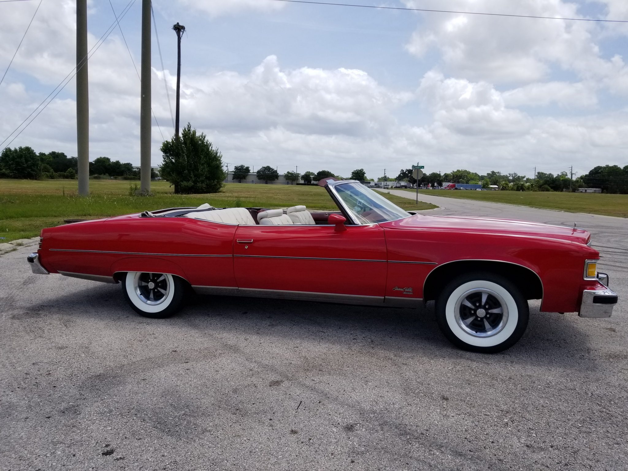 1975 pontiac grand ville brougham convertible 455
