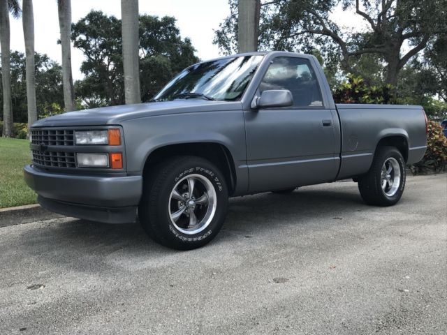 chevrolet c1500 1991 super nice only 51k miles/custom paint w/350 engine florida