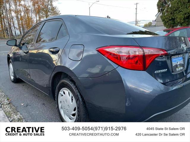 2019 toyota corolla l