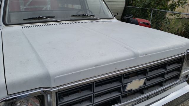 1979 short box chevy c10 custom deluxe w/ i6 250 and 3 on the tree