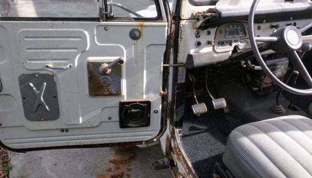1972 toyota landcruiser fj40 land cruiser fj 40 4x4 for parts