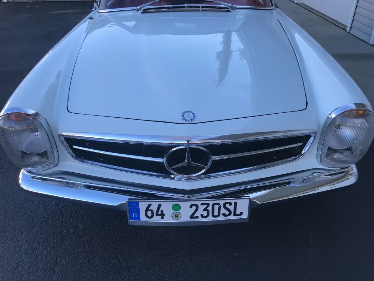 1964 m/b 230sl org. cali. car , restored w/hardtop, 4 speed, runs 100% offers ?