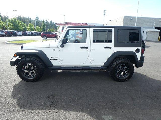 used 2015 jeep wrangler 4wd unlimited sport spokane, wa 99218 for sale in spokane, washington