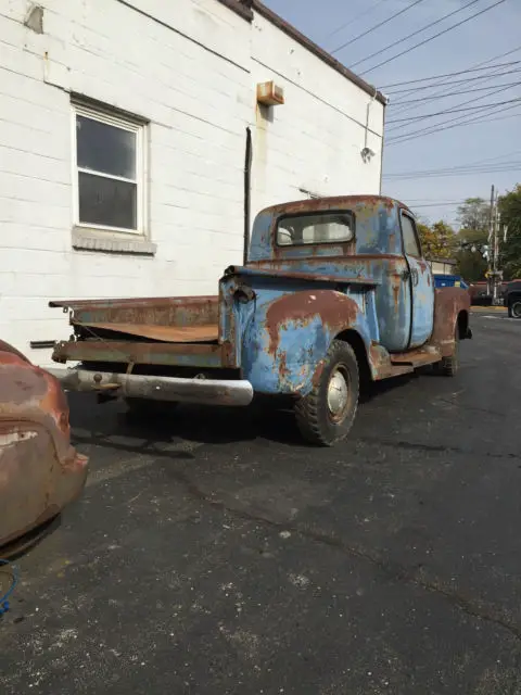 1952 chevy 3600 pickup patina hot rat rod slammed air ride custom c10 shortbed