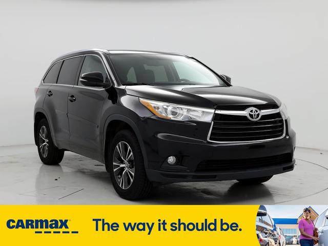 2016 toyota highlander xle
