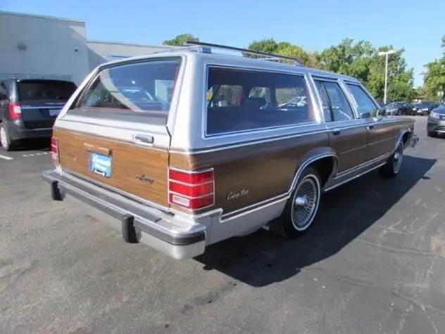 1985 mercury grand marquis colony park station wagon