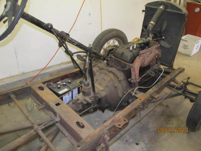 1931 ford model a chassis and engine