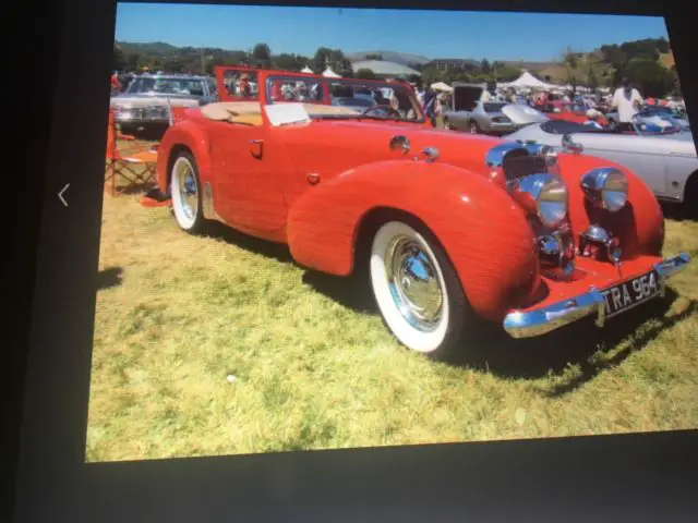 1949 triumph 2000 roadster ( left hand drive )