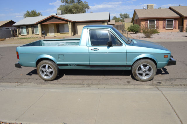 1980 volkswagen caddy pickup clean, prior restoration, needs tlc. diesel