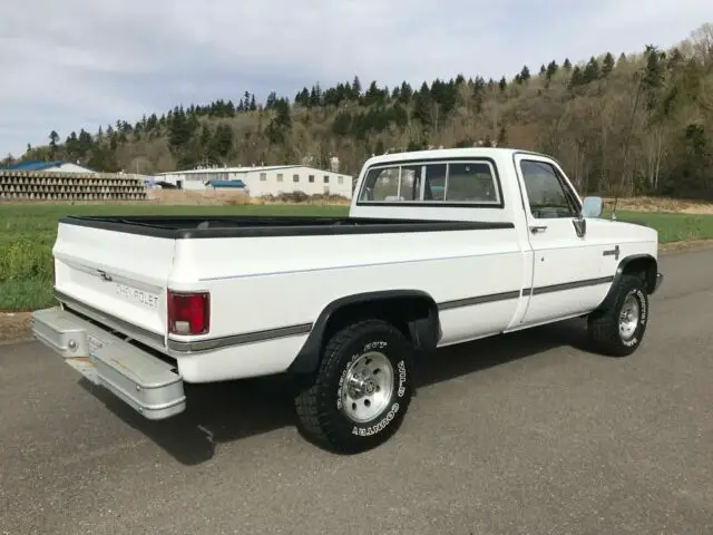 1985 chevy c/k 1500 4x4 k10 custom deluxe low miles 1 owner 4 spd