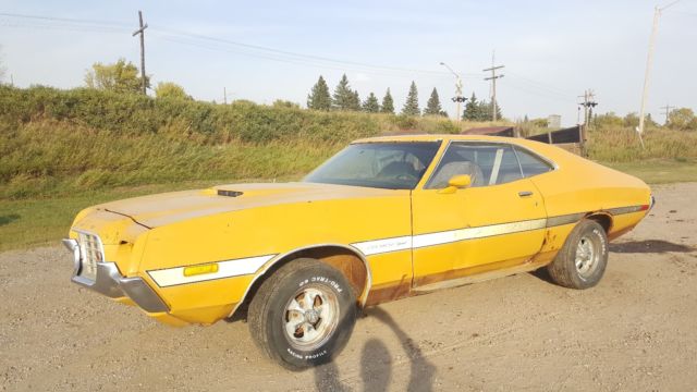 1972 ford gran torino sport rare 6c color code all original barn find no reserve