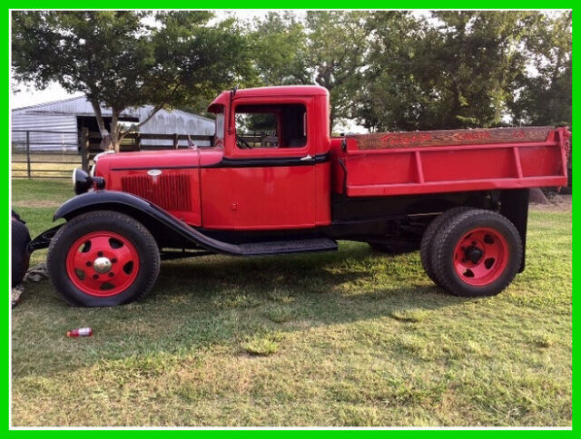 1934 ford model bb 1 1/2 ton pickup truck manual rwd v8