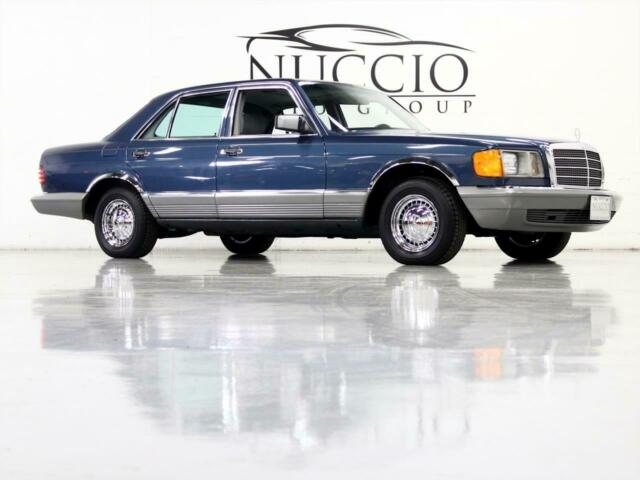 1983 mercedes benz 300sd!! - blue/ grey!! - one owner!! only 5k miles!!