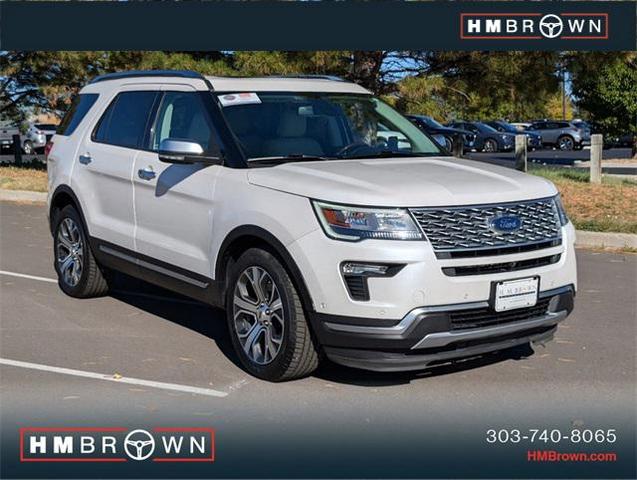 2019 ford explorer platinum