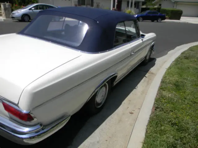 1964 mercedes benz 220se convertible, great shape, no accidents, california car!