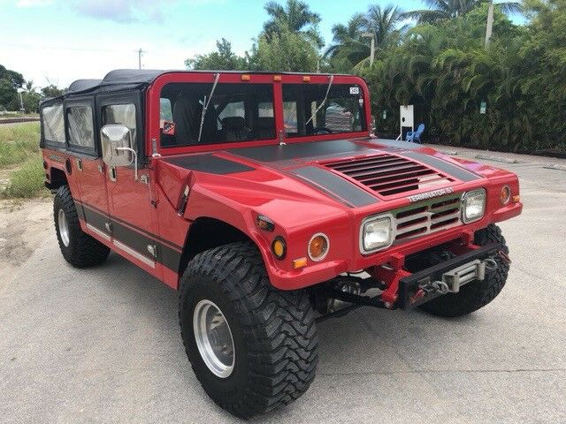 1968 hummer h1 43,000 miles red automatic