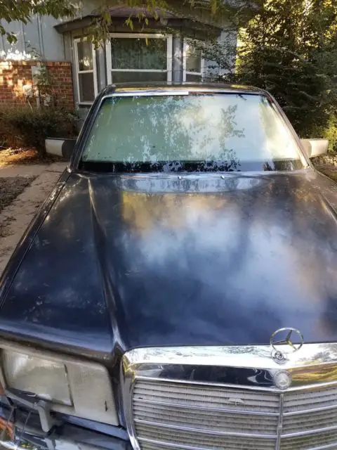 1988 mercedes 420 sel blue