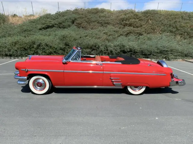 1954 mercury monterey no trim field 83009 miles red convertible automatic