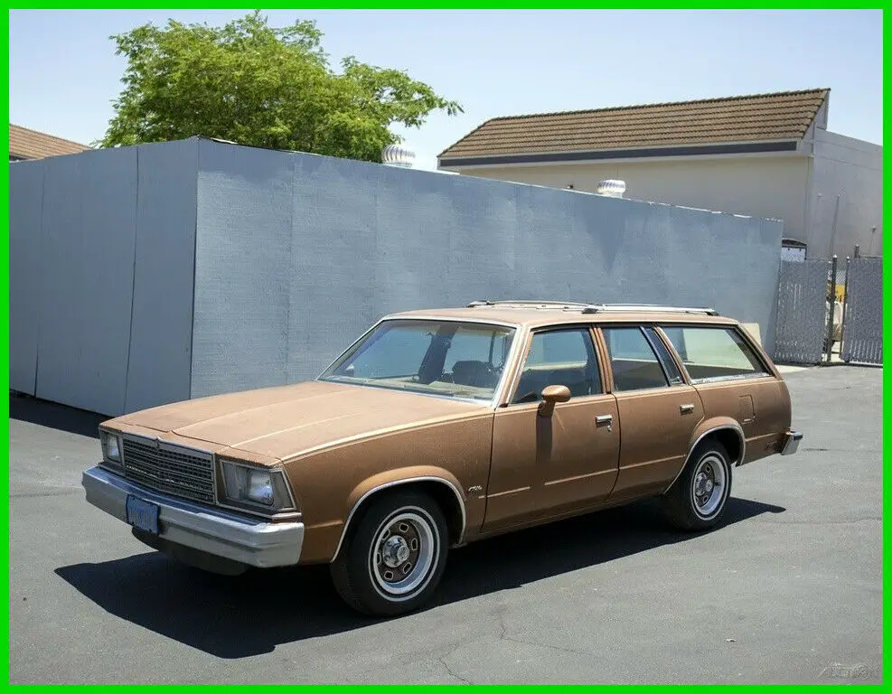 1979 malibu wagon one owner original solid straight car for resto