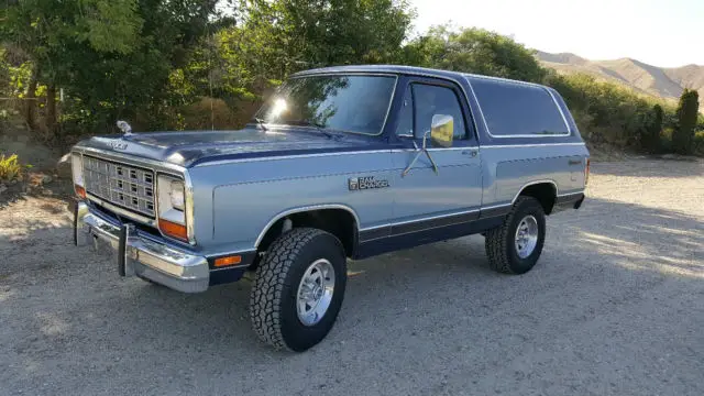 1984 dodge ramcharger royal se 4x4..53k original miles..very nice 1 owner..mopar