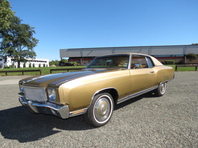 1970 gold build sheet numbers matching restored great driving car
