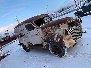 1946 chevrolet panel van streetrod project