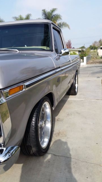 1975 ford f100 - custom short bed - efi fuel injected 302