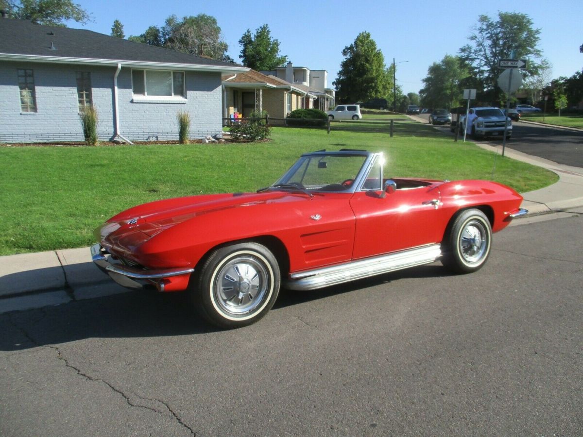 1964 chevrolet corvette stingray convertible non #,s 327-4 speed ps,pb mint!