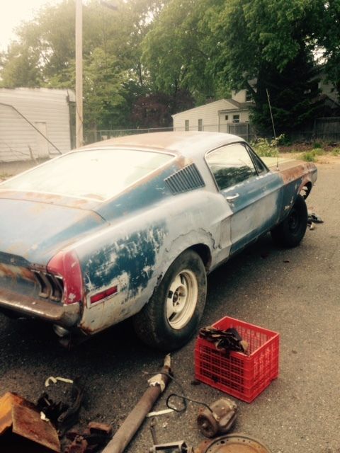 1968 ford mustang fastback, rare color combination sprint package