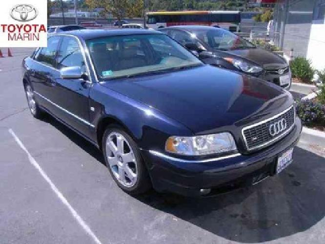 2001 audi s8 in san rafael, ca