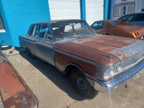 1963 farlane. good parts car. no title