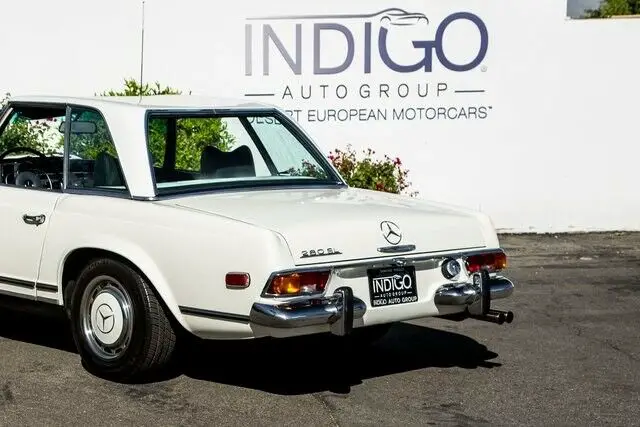 1971 mercedes-benz 280sl 43211 miles indigo desert european motorcars
