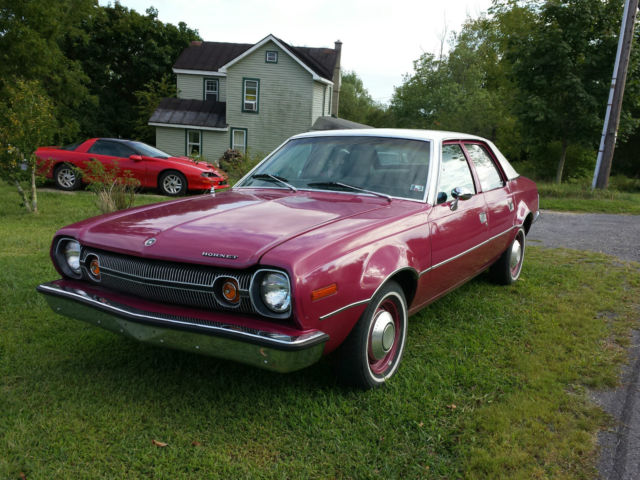 amc hornet 1973 rare find less than 20,000 original miles