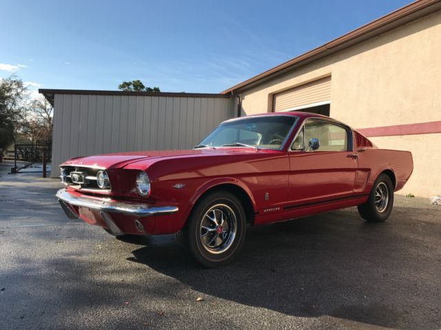 1965 mustang fastback gt all original!