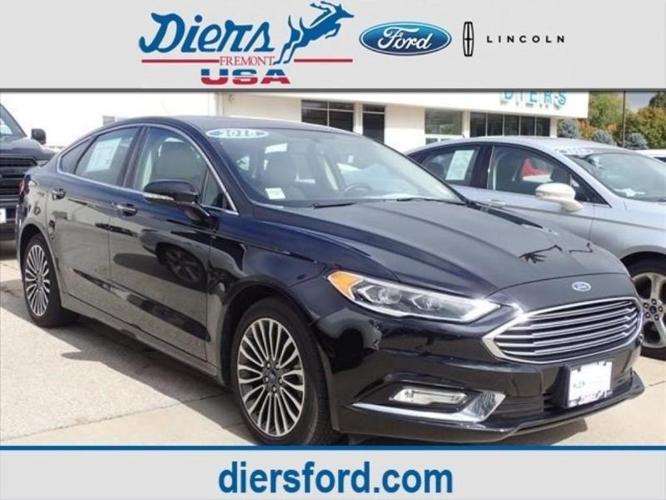 2018 ford fusion titanium awd titanium 4dr sedan for sale in fremont, nebraska