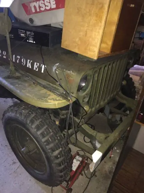 jeep willys model 1943 + trailer