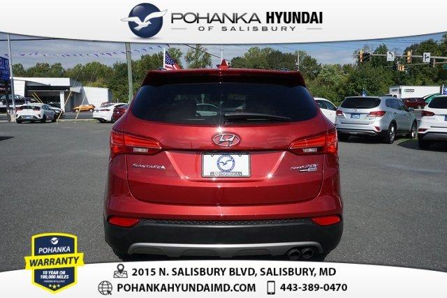 certified 2015 hyundai santa fe awd sport 2.0t salisbury, md 21801 for sale in salisbury, maryland