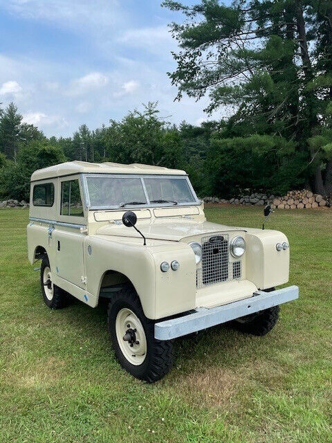 1963 land rover series 2a 2.25l gas engine 40,519 miles rebuild suv