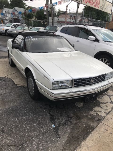 1991 cadillac allante convertible 4.5 v8
