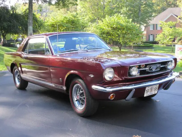 1966 ford mustang gt, a code 4 speed