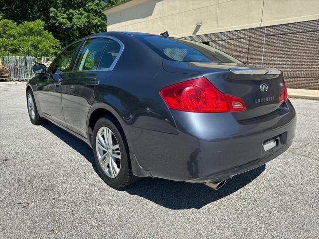 2011 infiniti g25x base