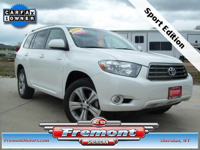 2008 toyota highlander sport for sale in sheridan, wyoming
