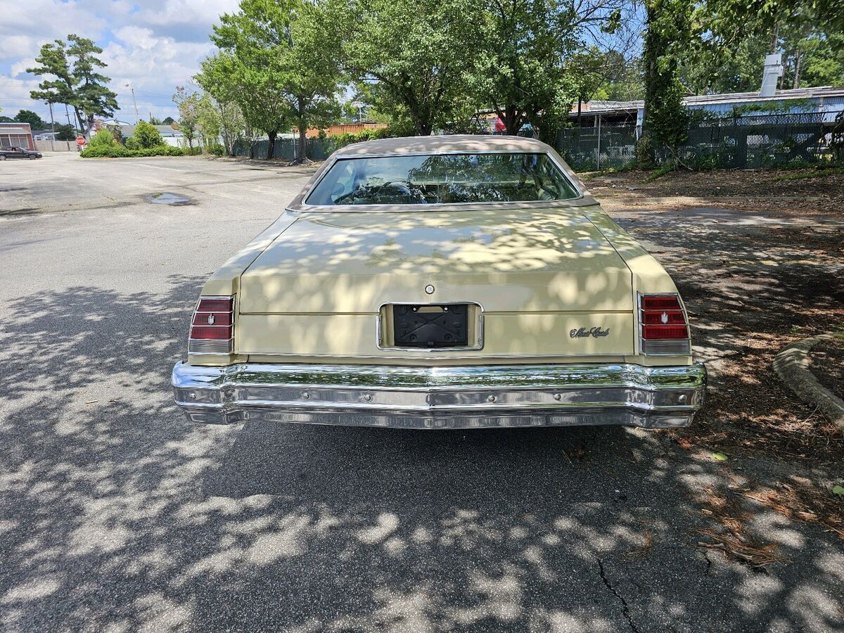 1977 chevrolet monte carlo coupe brown rwd automatic