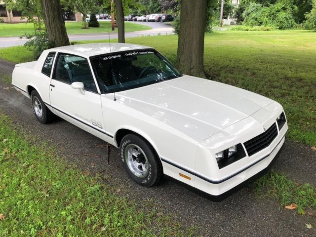 1984 chevrolet monte carlo ss one owner 6,000 original miles
