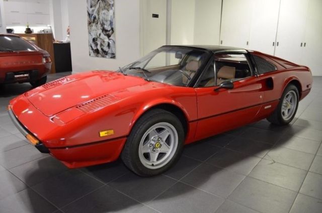 1979 ferrari 308 gts 17775 miles red unspecified manual