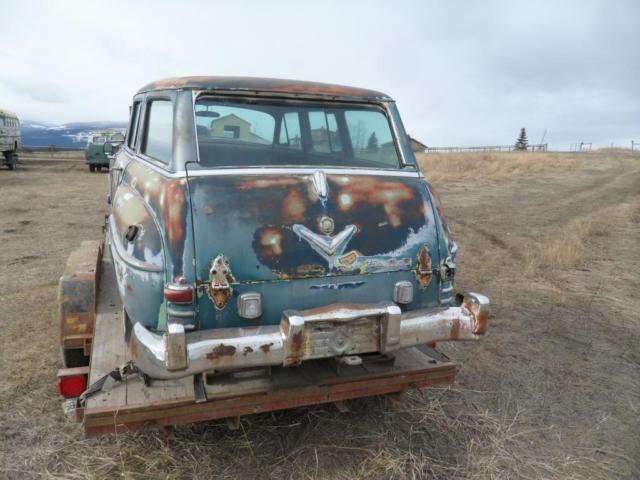 high-end 1953 chrysler town & country factory hemi estate wagon wood & leather